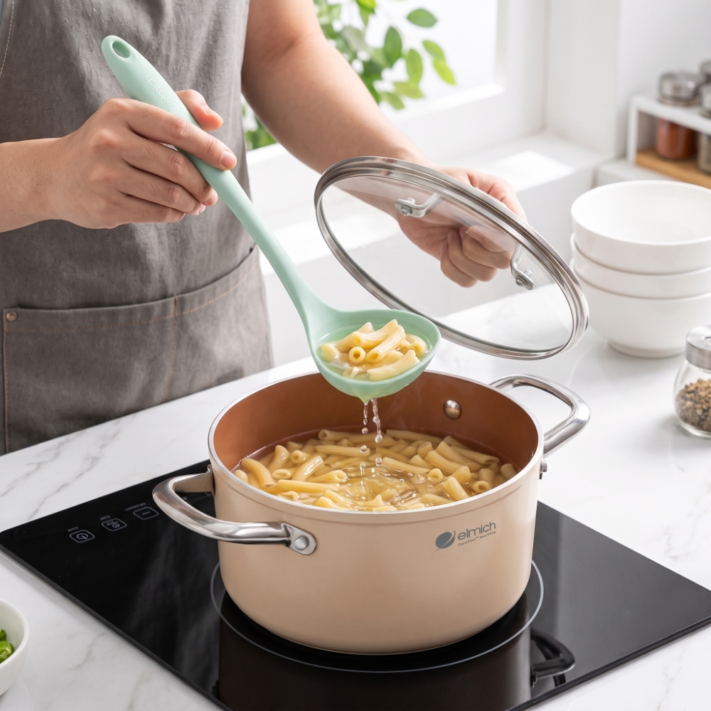 Muôi canh silicone Elmich Daily