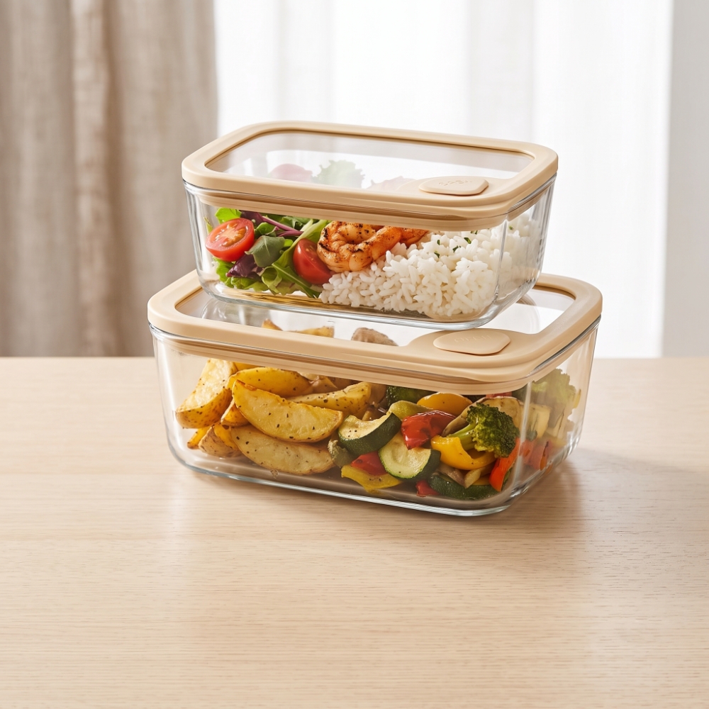 Hộp thủy tinh bảo quản thực phẩm Elmich Daily