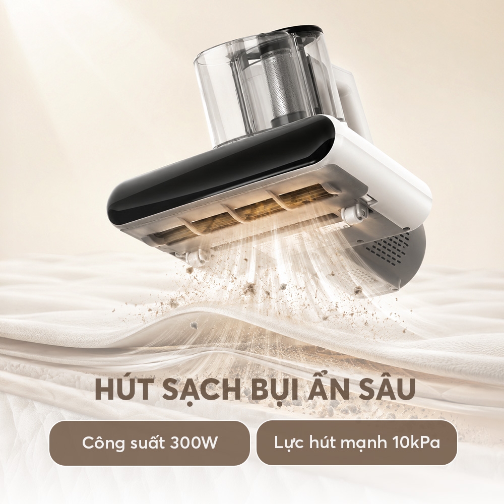 Máy hút bụi kháng khuẩn giường nệm Elmich Daily