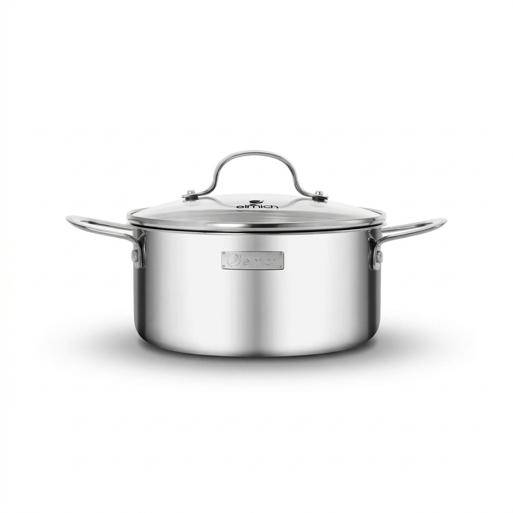 Nồi inox nguyên khối liền đáy Elmich EL-2531IN20 size 20cm