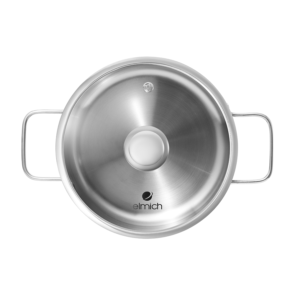 Nồi Inox liền khối Elmich Daily Burga