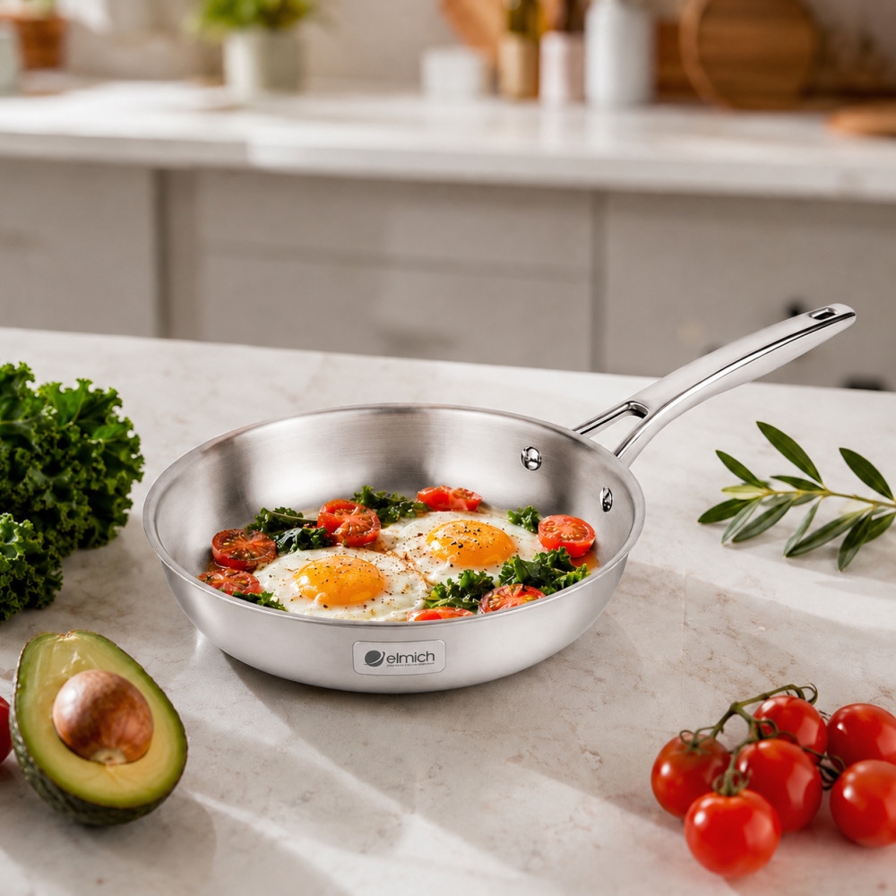 Chảo Inox nguyên khối Elmich Trimax EL-2820 size 20cm