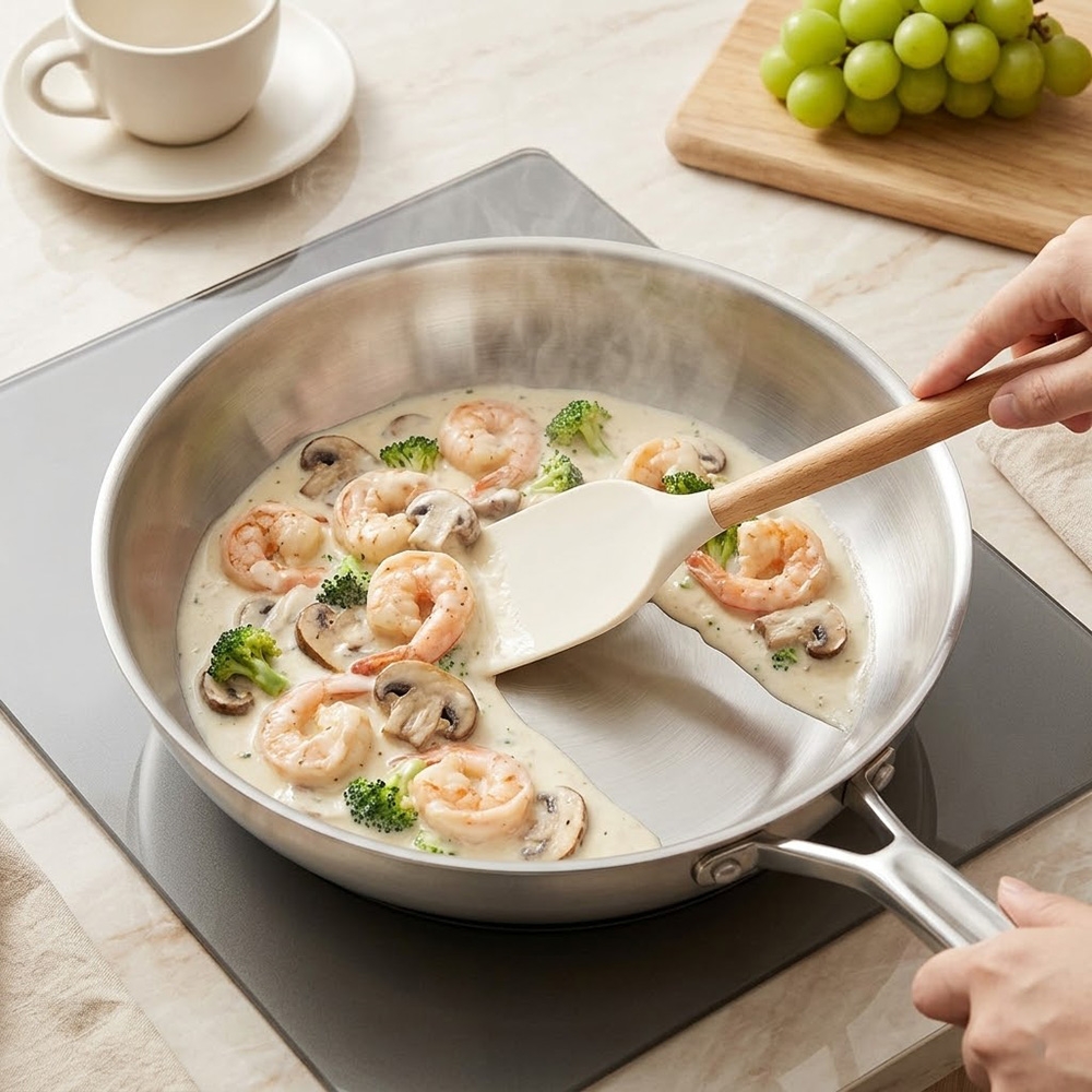 Chảo sâu lòng inox liền khối Elmich EL 2872IN20 Size20cm