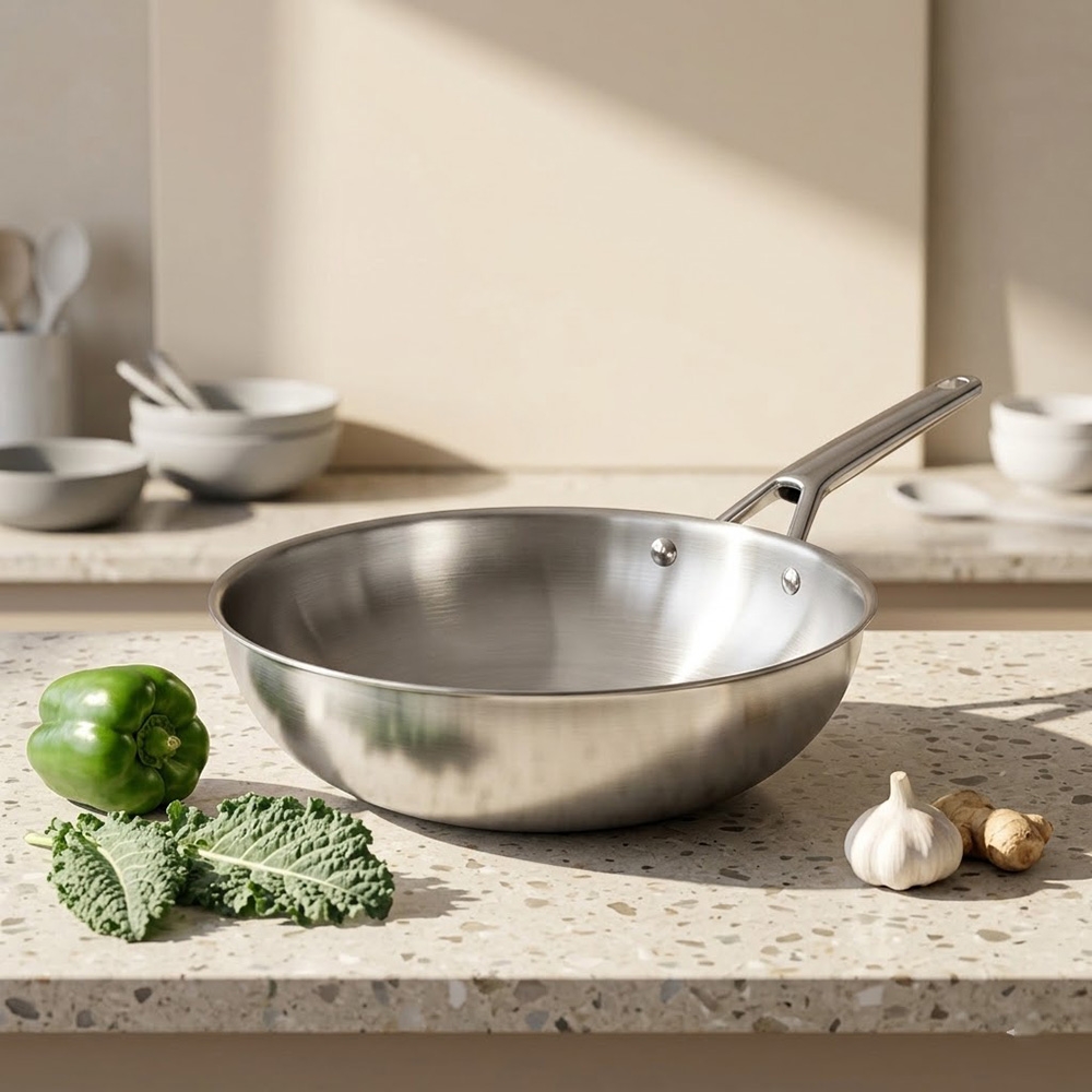 Chảo sâu lòng inox liền khối Elmich EL 2872IN26 Size 26cm