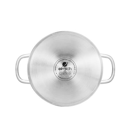 Bộ nồi Inox 304 Elmich Max A EL-3851 size 16, 20, 24cm