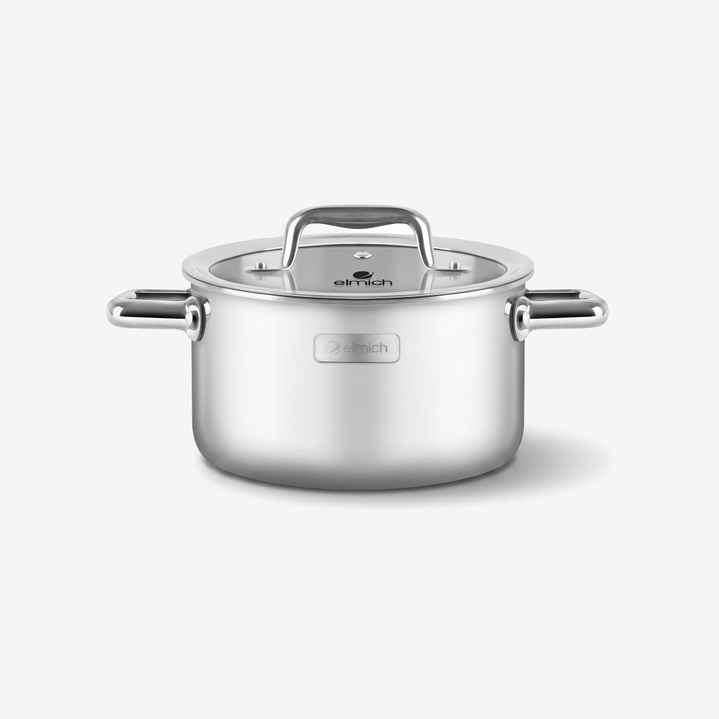 Nồi 5 đáy Inox 304 Elmich Berlin EL 3986 size 24 cm