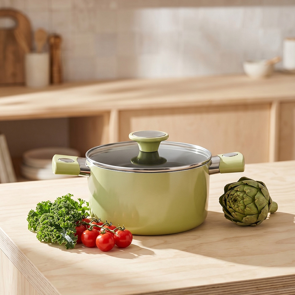 Nồi chống dính siêu bền elmich EL-5112AO20 size 20cm