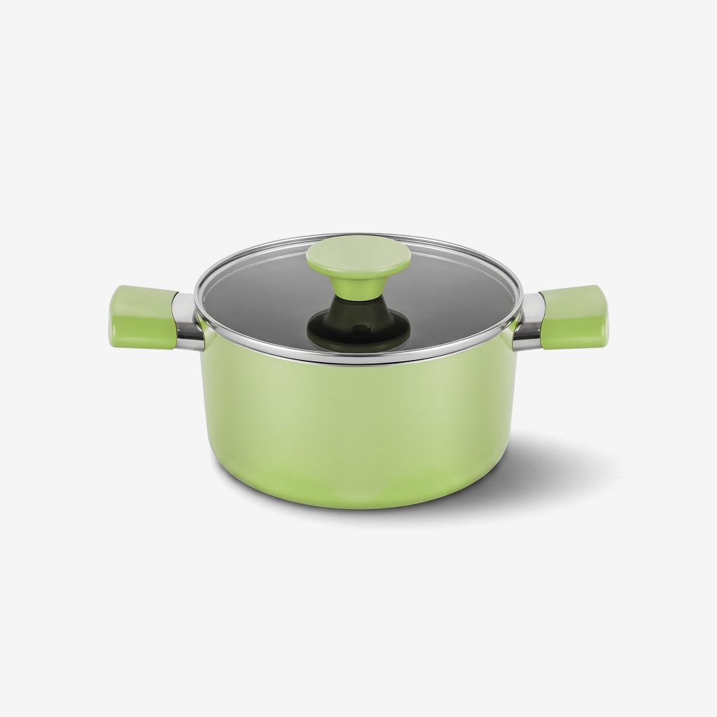 Nồi chống dính siêu bền elmich EL -5113AO18 size 18cm