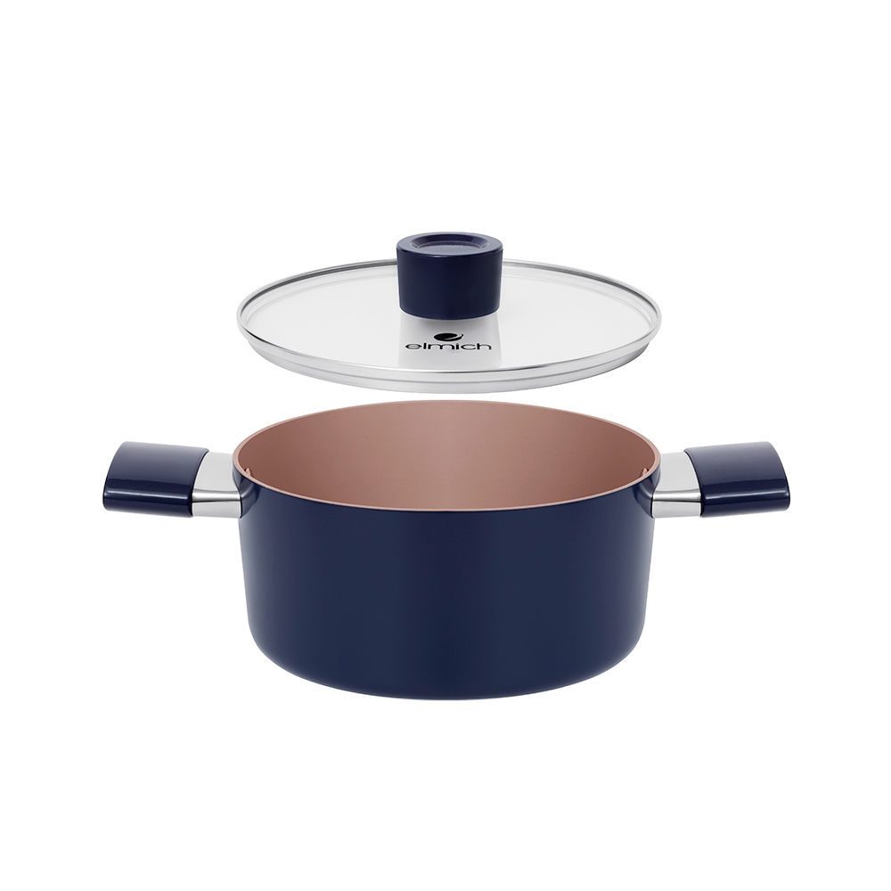 Bộ nồi chống dính Ceramic Elmich EL5240 Size 18,20,24cm
