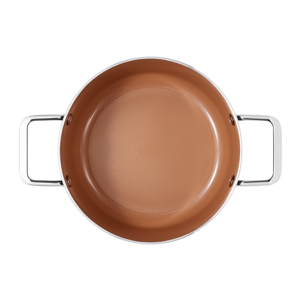 Bộ nồi chống dính ceramic Elmich Daily EL5245CB01-16, 20, 24cm