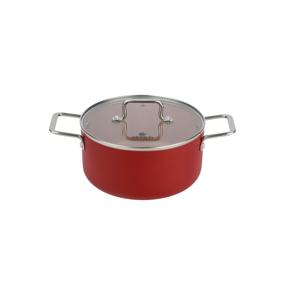 Bộ nồi nhôm chống dính Elmich EL-5312MN size 16, 20, 24cm