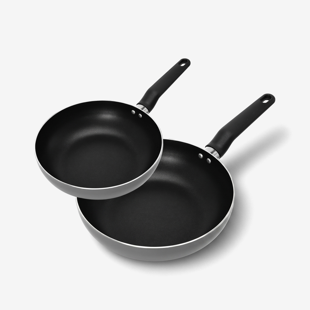 Combo chảo chống dính Elmich EL-5957 size 20, 26cm