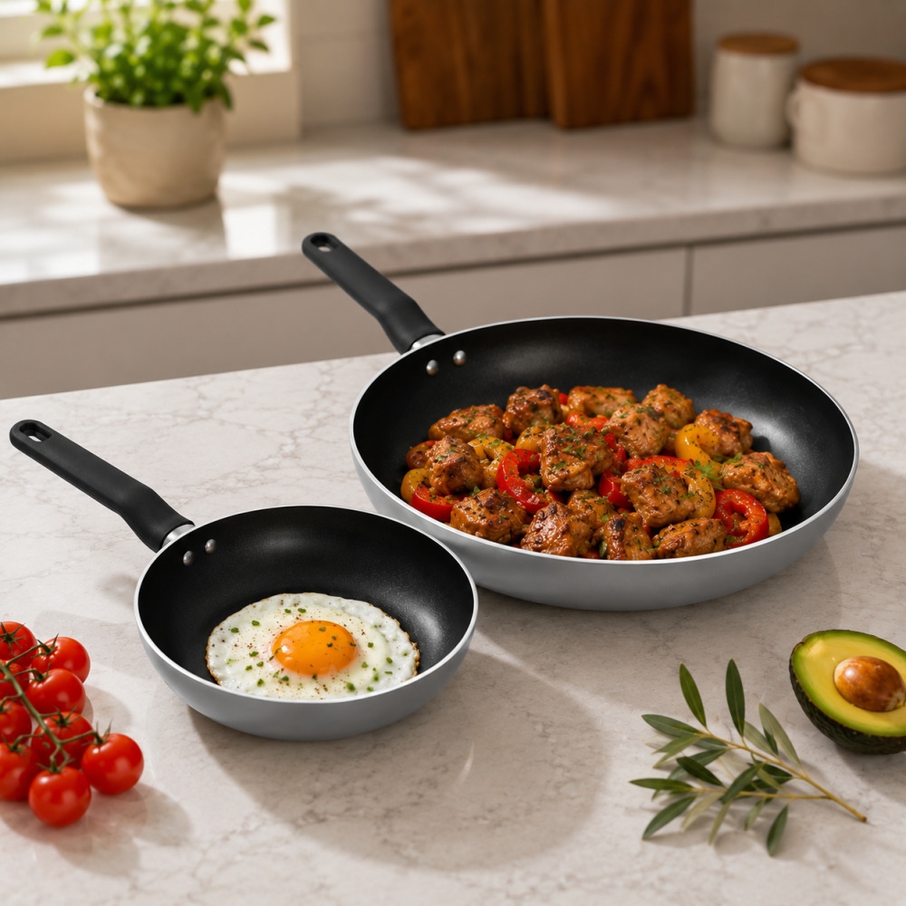 Combo chảo chống dính Elmich EL-5957 size 20, 26cm