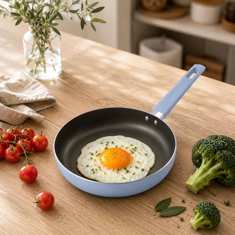 Chảo chống dính Ceramic Elmich EL5972WB - Xanh Bắc Âu