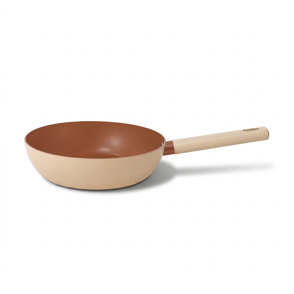 Chảo chống dính Ceramic Elmich Mocha EL5982MC Size 20,24,26,28cm