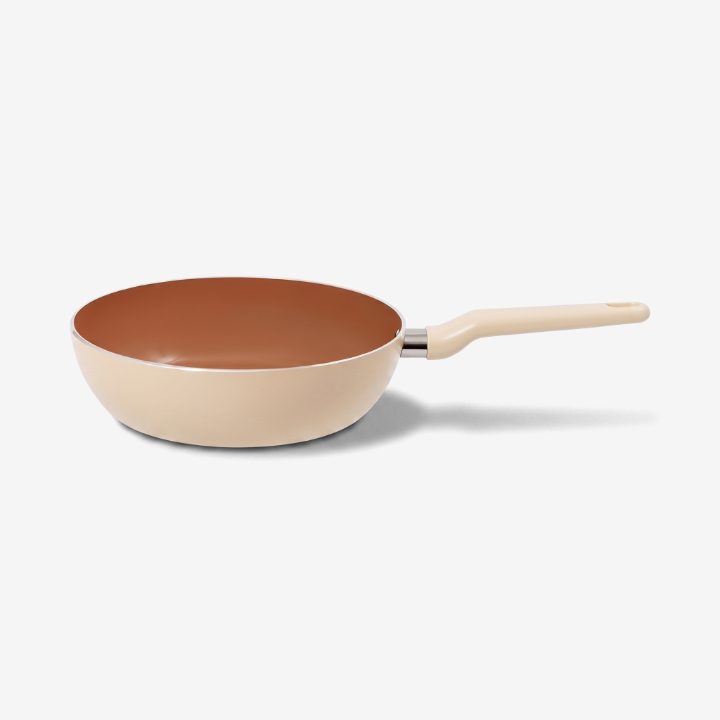 Chảo chống dính ceramic elmich Mocha EL5989MC Size 20,24,26,28cm