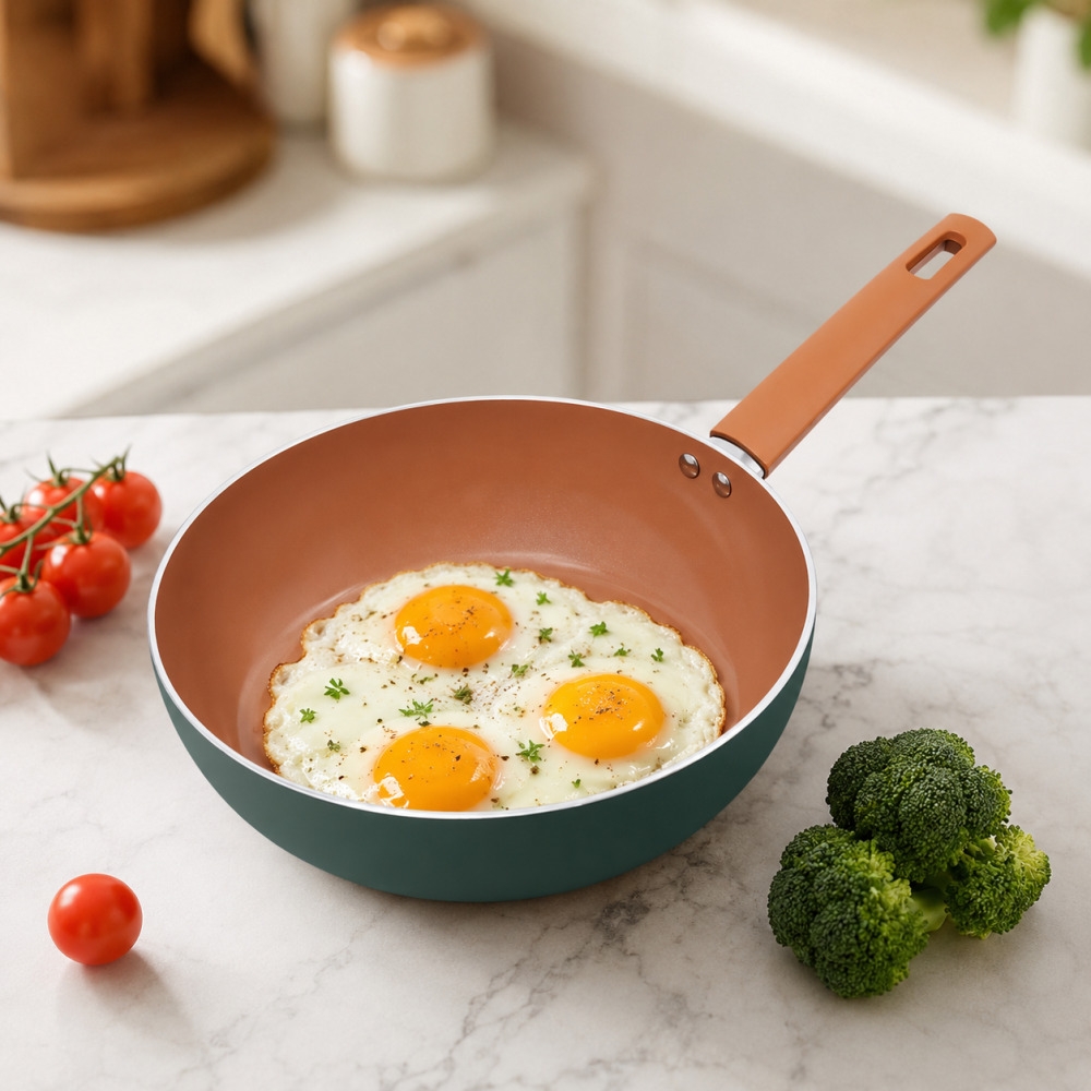 Chảo chống dính ceramic elmich Harmony EL5992PT Size 20, 24, 26, 28cm