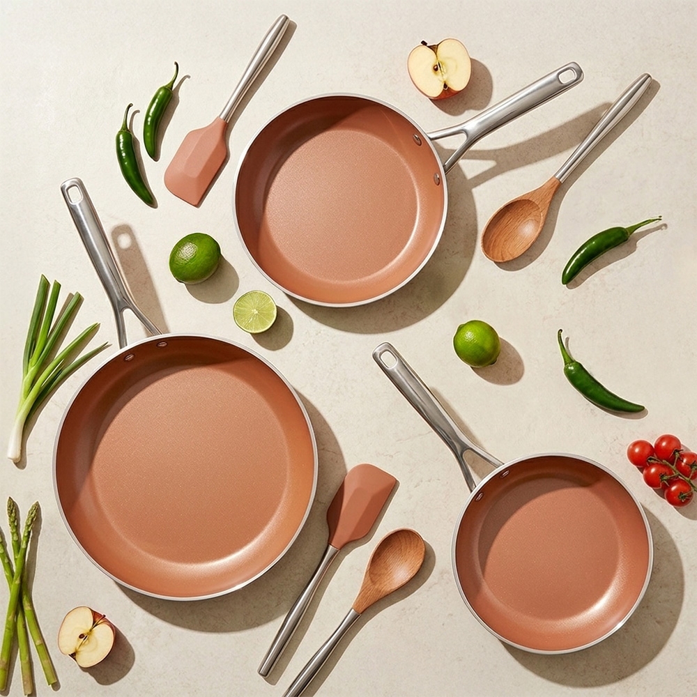 Chảo chống dính ceramic Elmich Plus Mocha EL6004MC