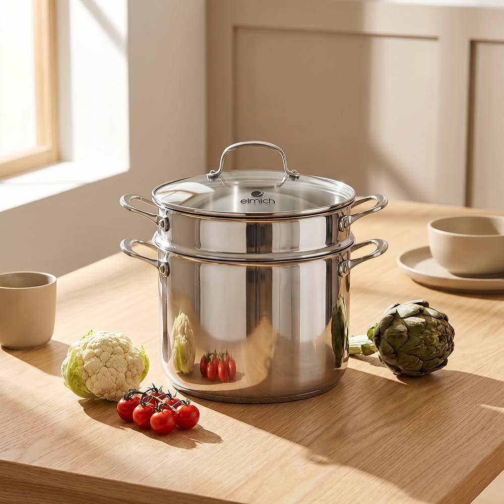 Xửng hấp Inox 304 Elmich Hera EL-8109 size 22cm