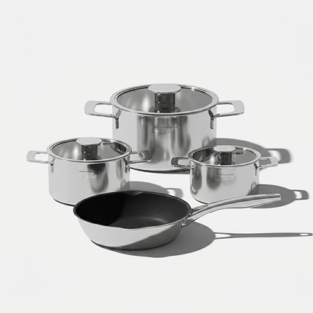 Bộ nồi Inox liền khối Elmich Hera EL-8136IN size 16, 18, 22, chảo 24cm