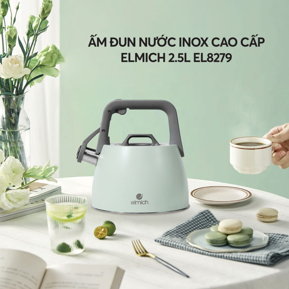 Ấm đun nước inox cao cấp Elmich 2.5L EL8279