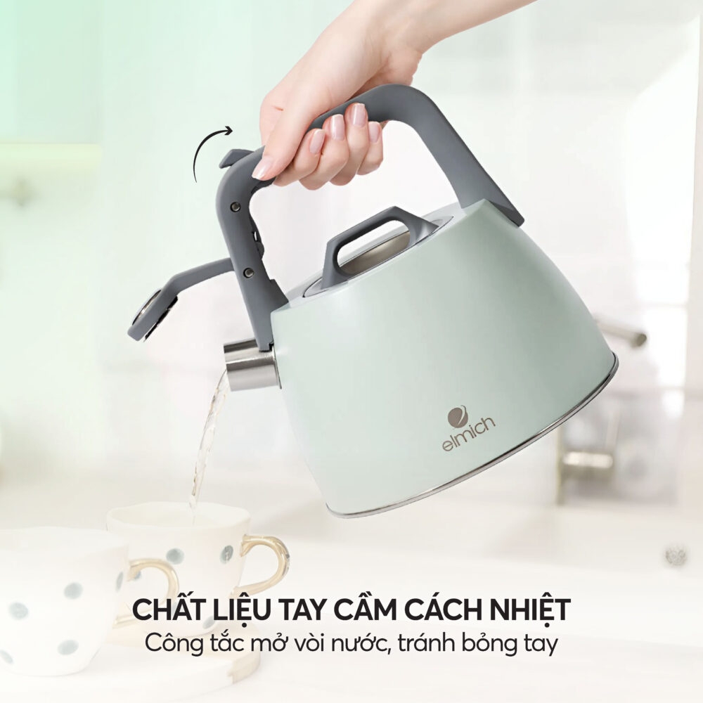 Ấm đun nước inox cao cấp Elmich 2.5L EL8279