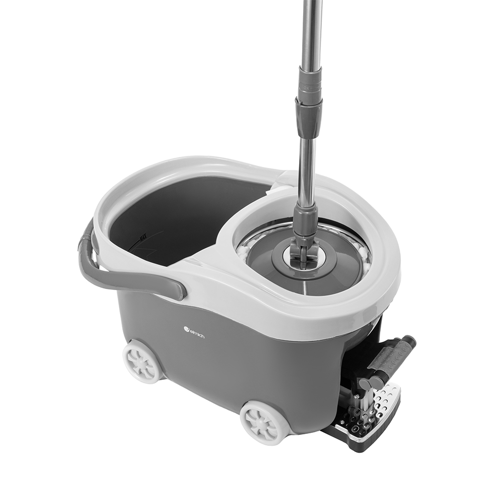 Bộ lau nhà Bàn Đạp Trợ Lực 360 độ Elmich Daily
