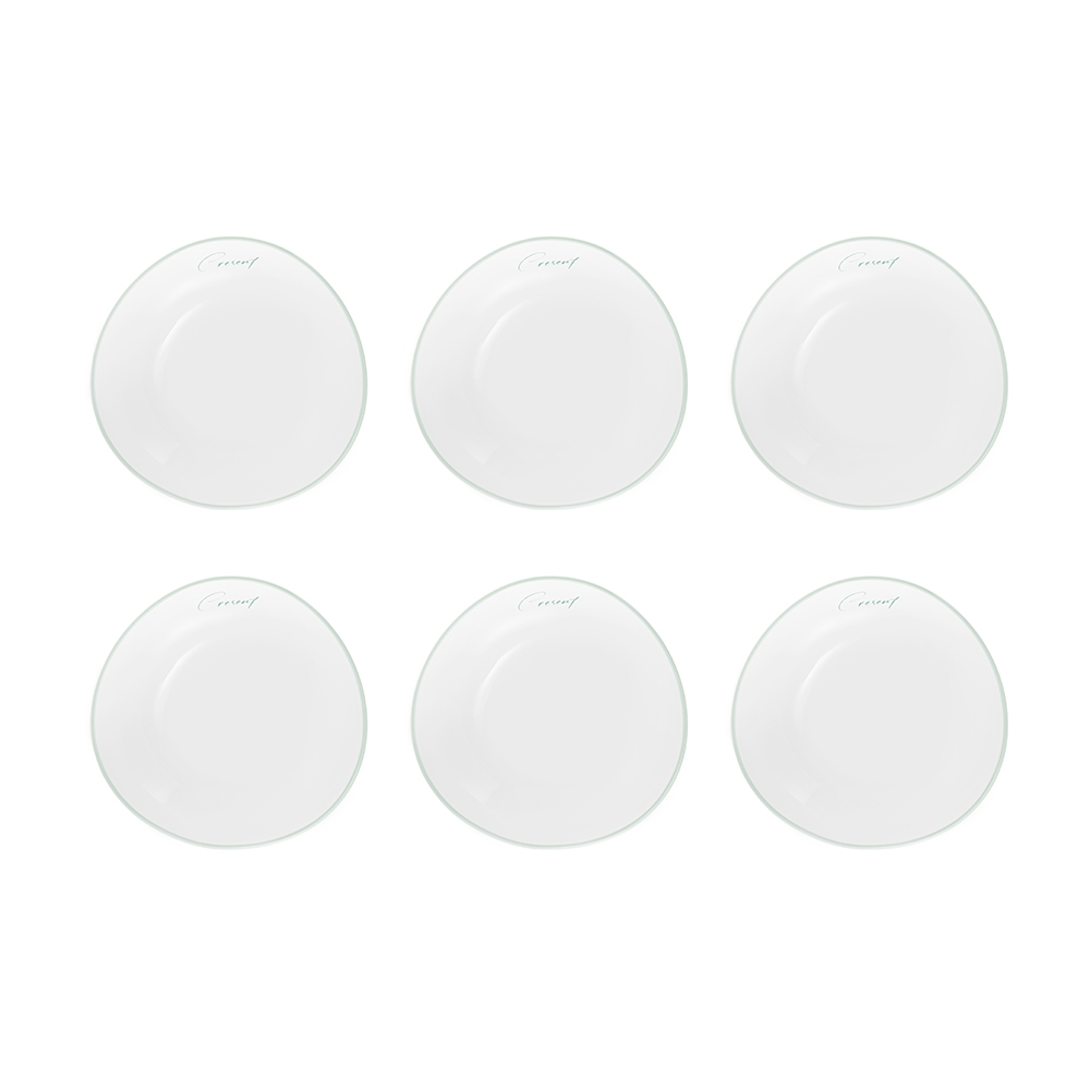 Bộ 6 bát nhỏ sứ Elmich Plus Cresent 10.7x10.7x4.5cm