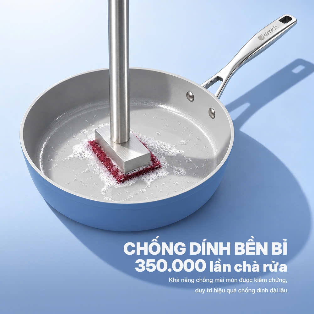 Chảo chống dính Ceramic Elmich Premium Zen
