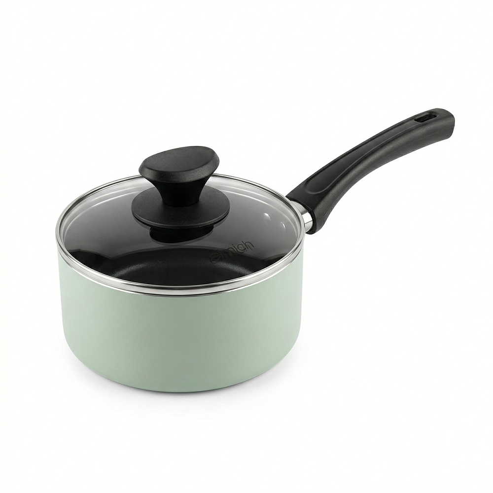 Bộ nồi chảo chống dính Elmich EL-5212MN size 16, 20 chảo 24cm