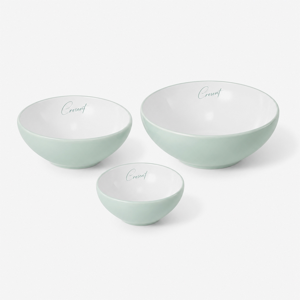 Bộ 3 bát sứ  Elmich Plus Cresent 3 kích cỡ