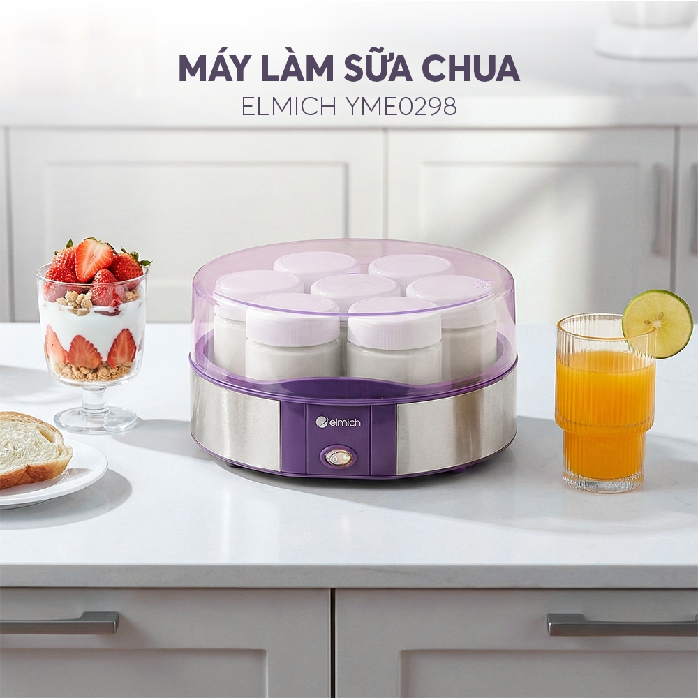 Máy làm sữa chua Elmich YME0298PP