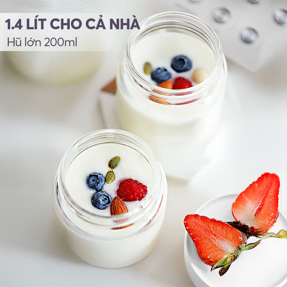 Máy làm sữa chua Elmich YME0298PP