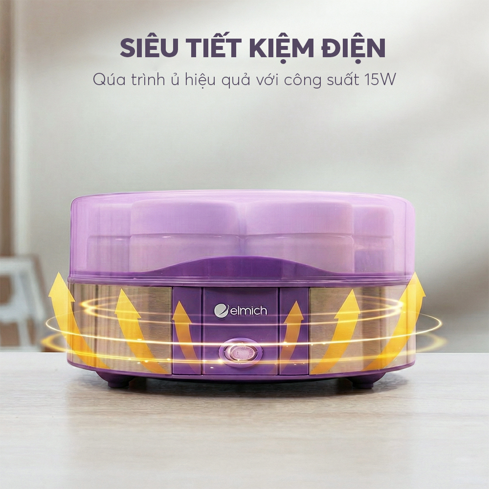 Máy làm sữa chua Elmich YME0298PP