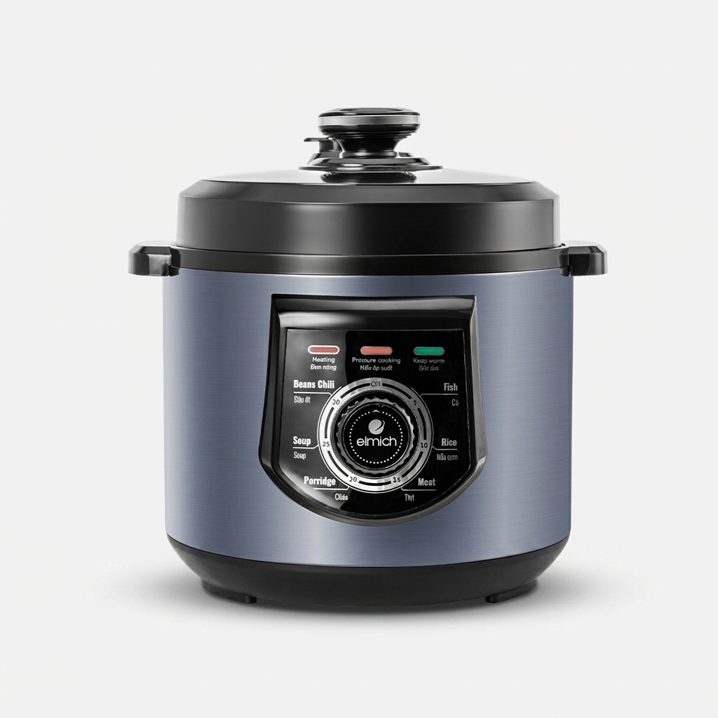 Nồi áp suất điện đa năng Elmich 6L PCE8572GB