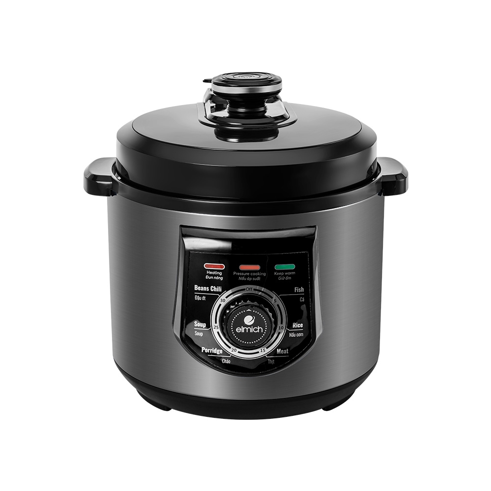 Nồi áp suất điện đa năng Elmich 6L PCE8572GR