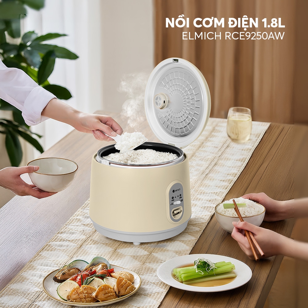 Nồi cơm điện Elmich 1.8L RCE-9250