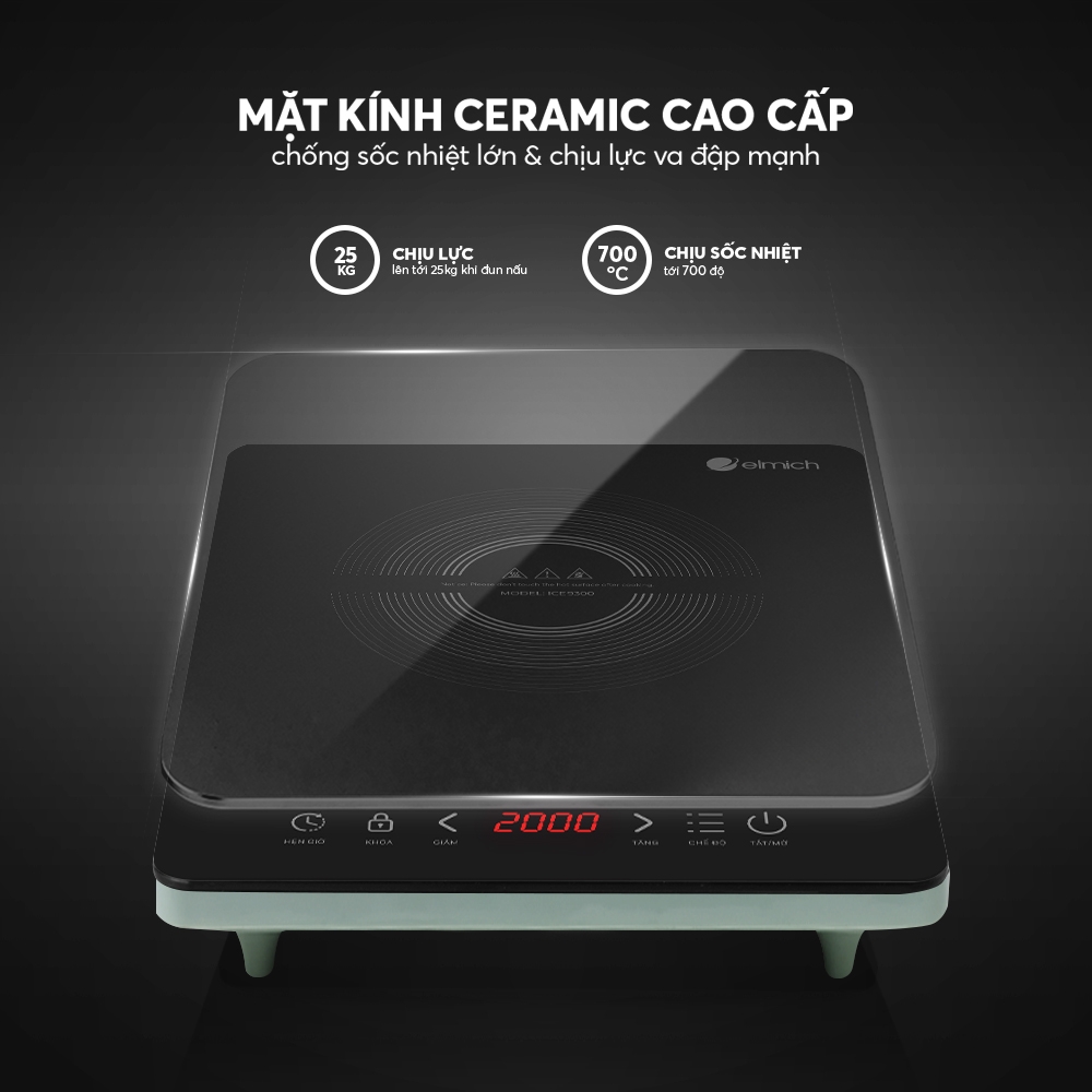 Bếp điện từ Elmich ICE9300