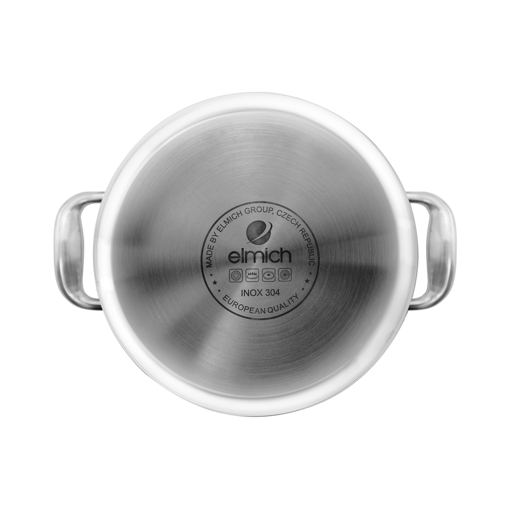 Nồi Inox 3 lớp cao cấp đáy liền Tri-max XS EL-3750 size 28cm
