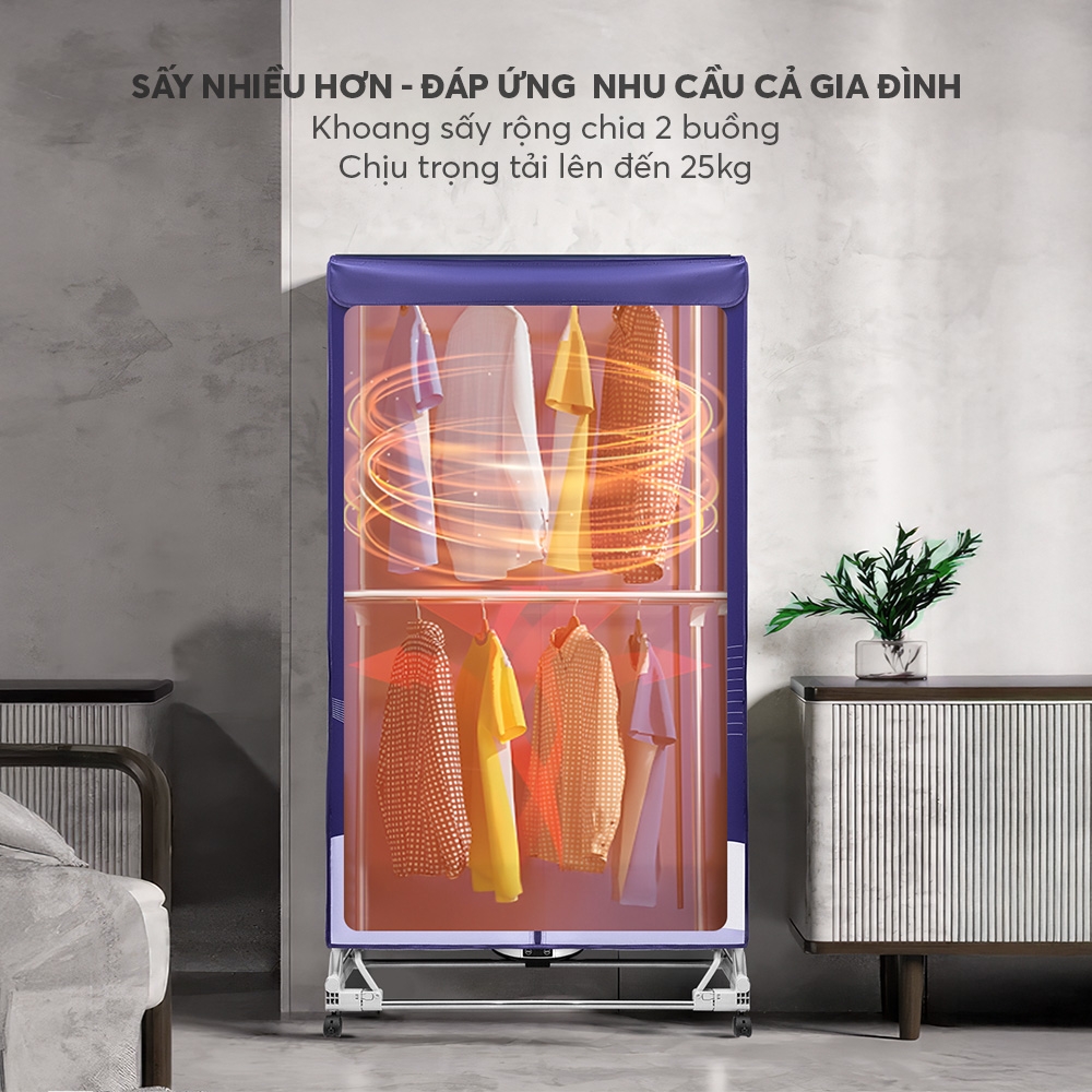 Tủ sấy quần áo Elmich CDE1296