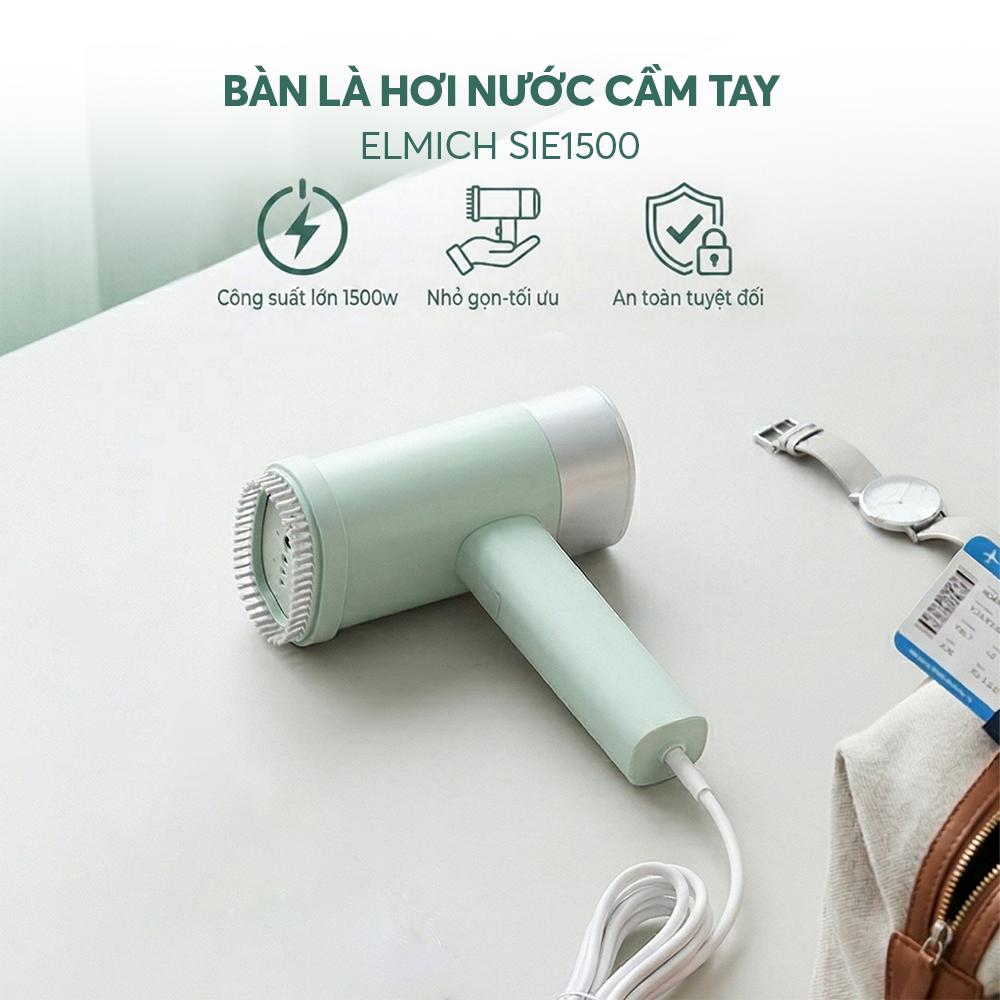 Bàn là hơi nước cầm tay Elmich SIE1500