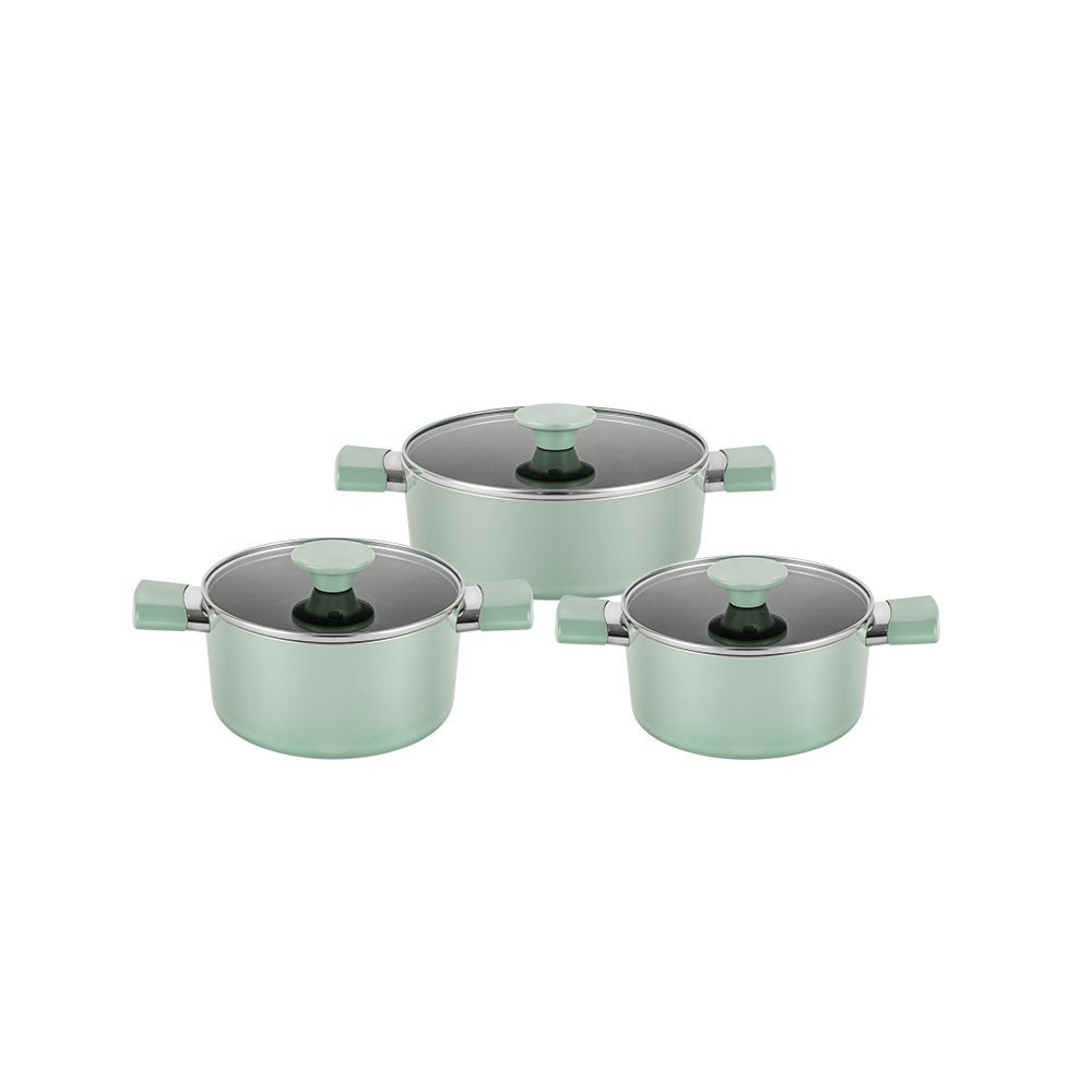 Bộ nồi chống dính Ceramic Elmich EL5204SK size 18,20,24cm