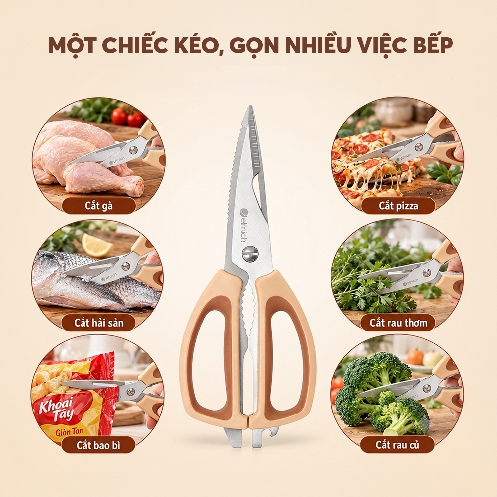 Kéo đa năng Elmich Daily EL4103
