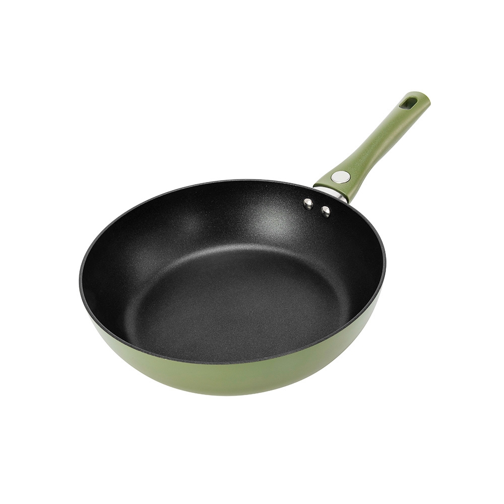 Chảo chống dính Ceramic Elmich Olive Classic EL5976OV Size 20,24,26cm
