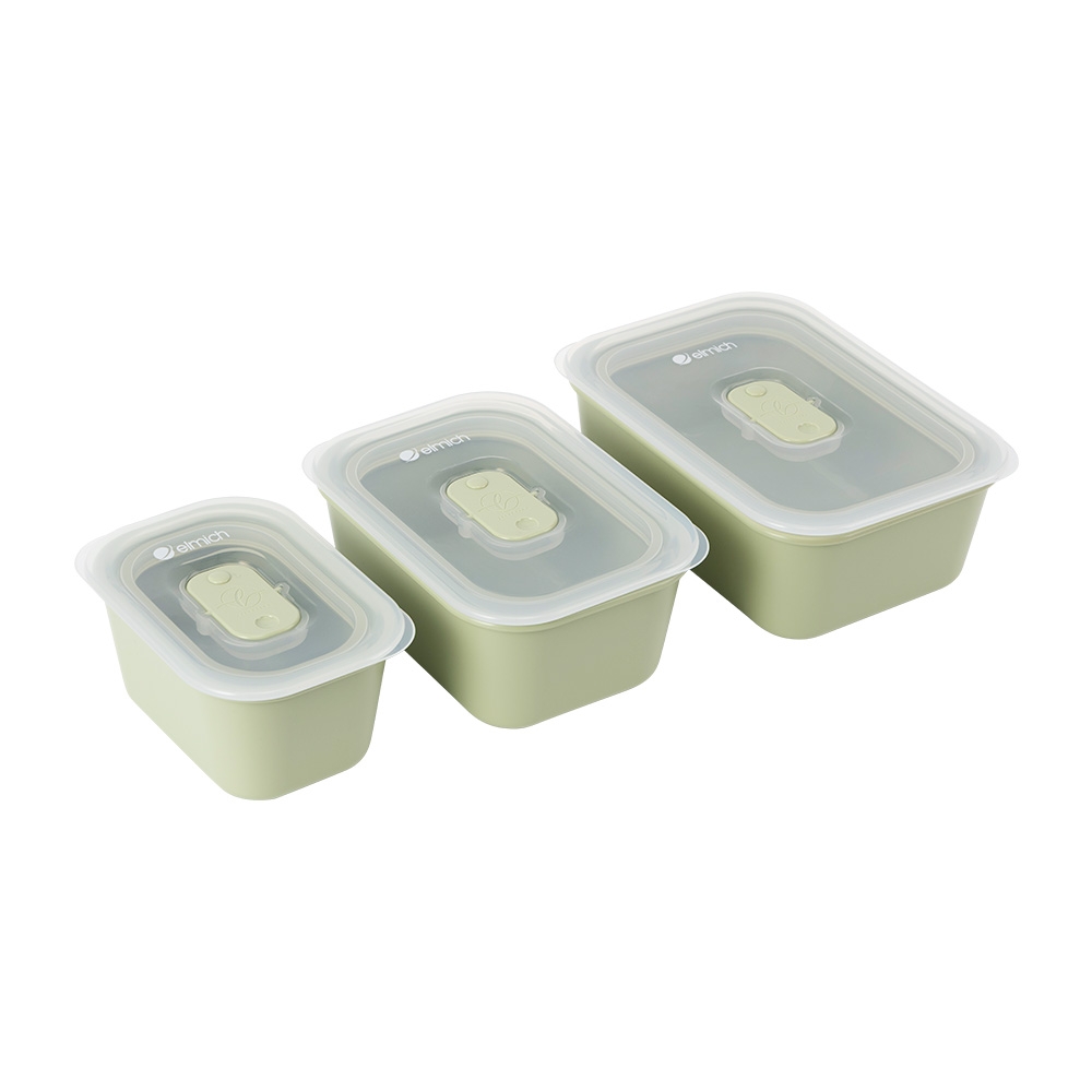 Bộ 3 hộp đựng thực phẩm Elmich EL3125 dung tích 450ml-640ml-1000ml
