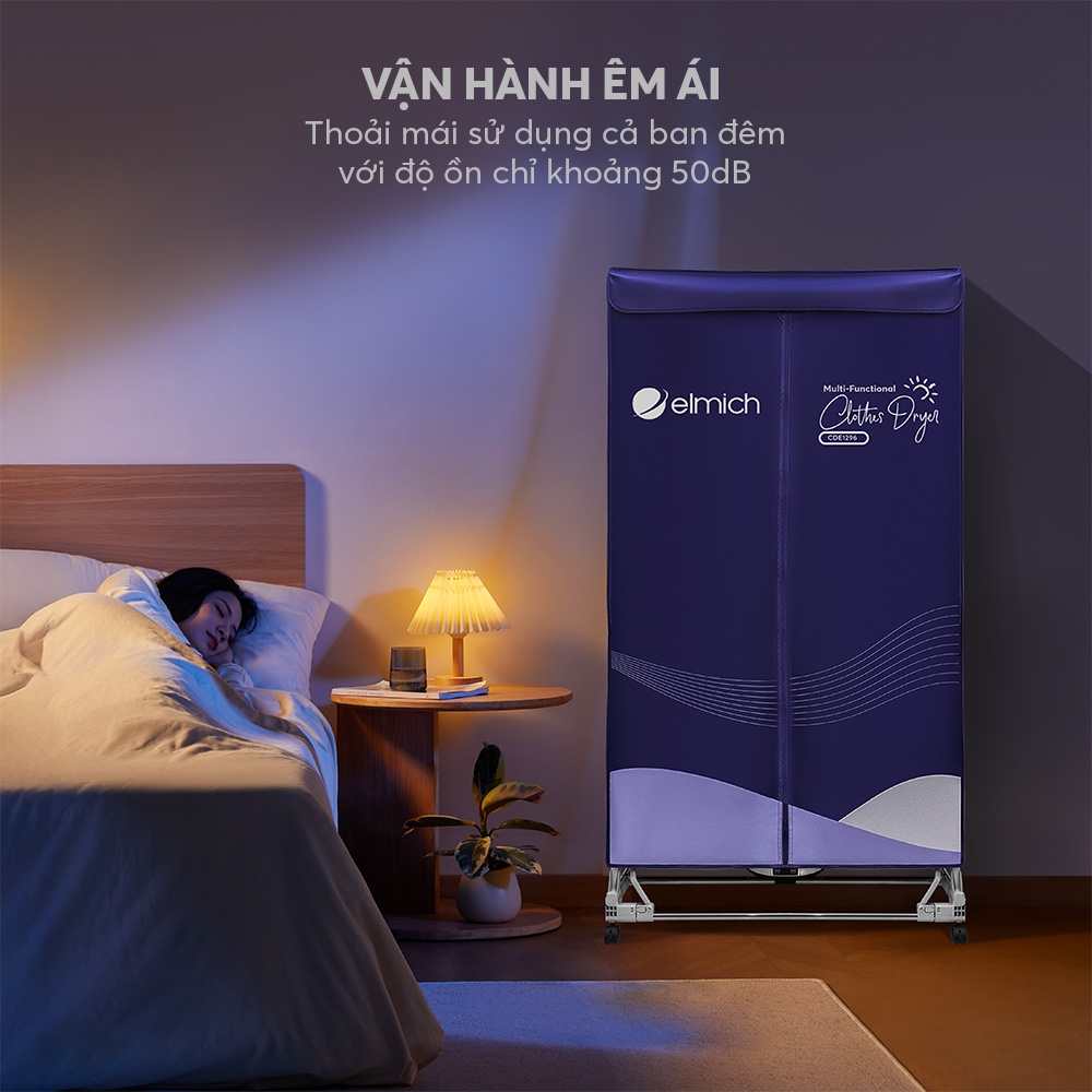 Tủ sấy quần áo Elmich CDE1296