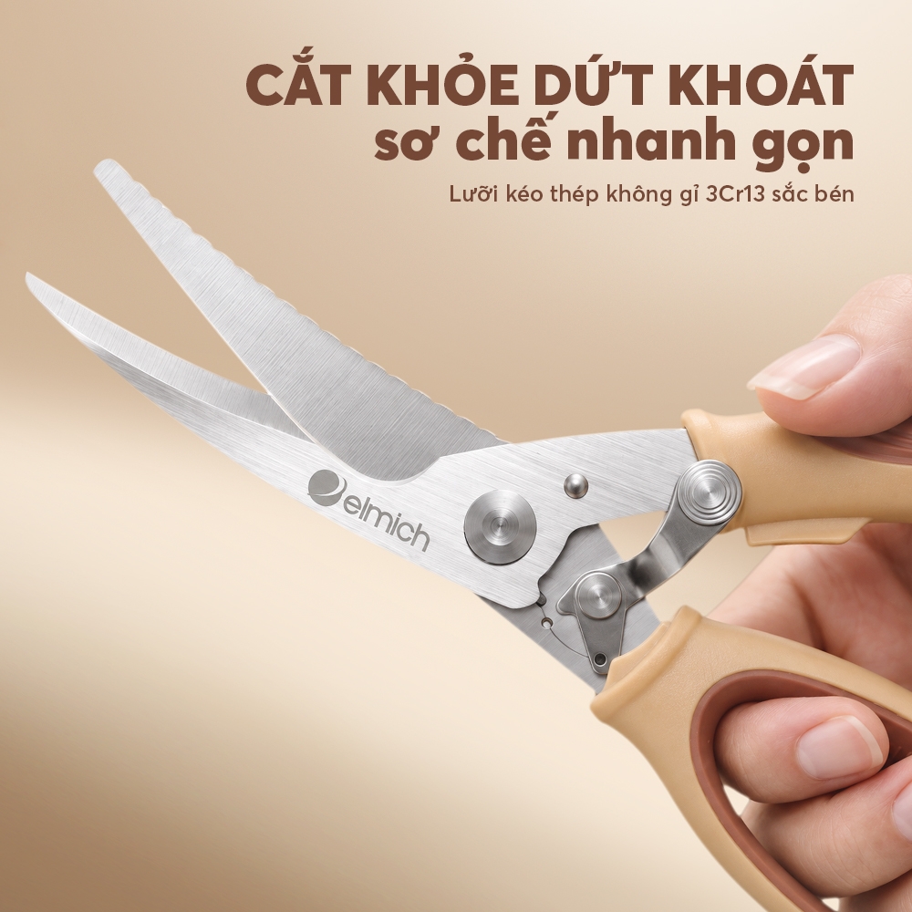 Kéo cắt gà Elmich Plus EL4105