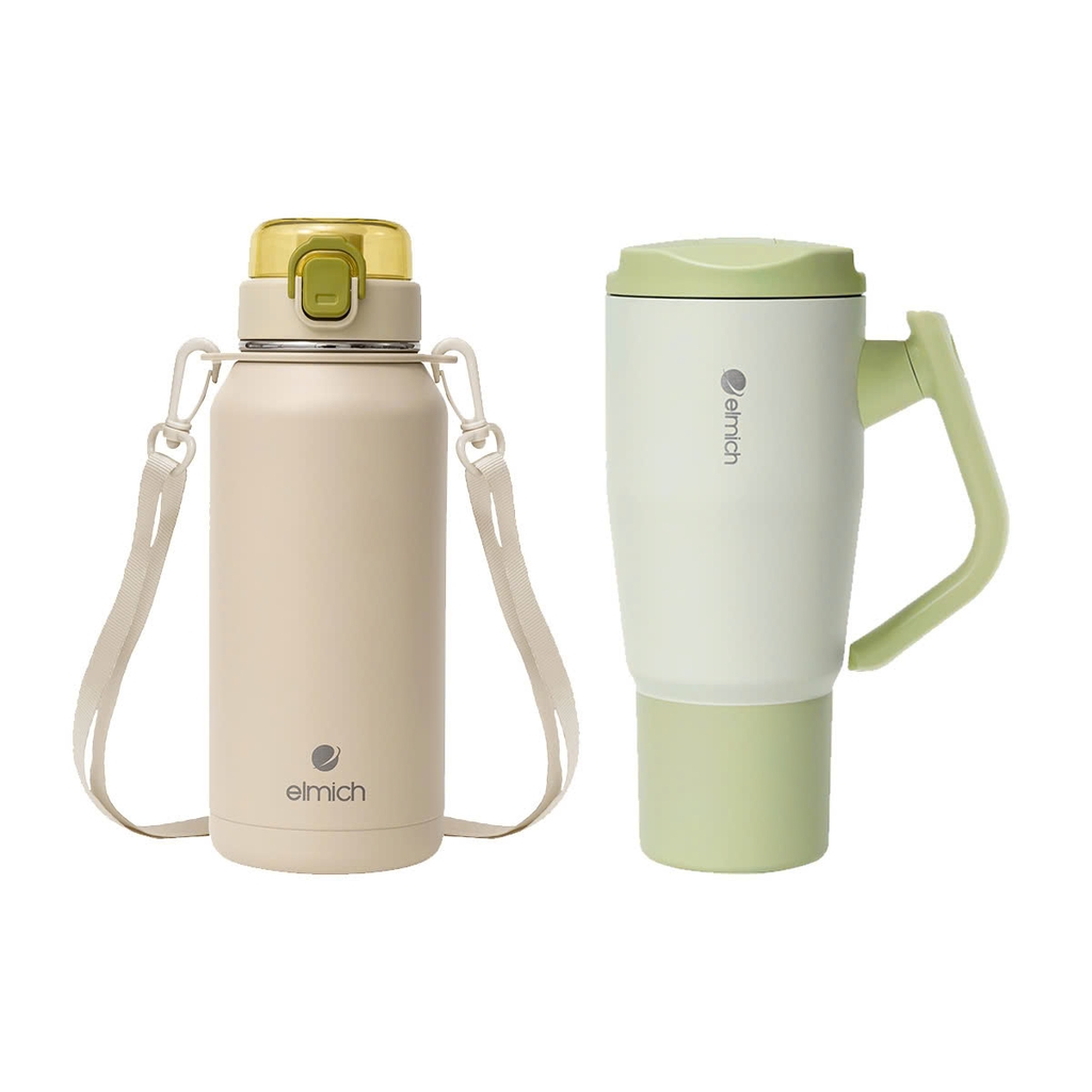 Combo 1 Cốc giữ nhiệt 950ml +  Bình giữ nhiệt 0916 dung tích 1.1L