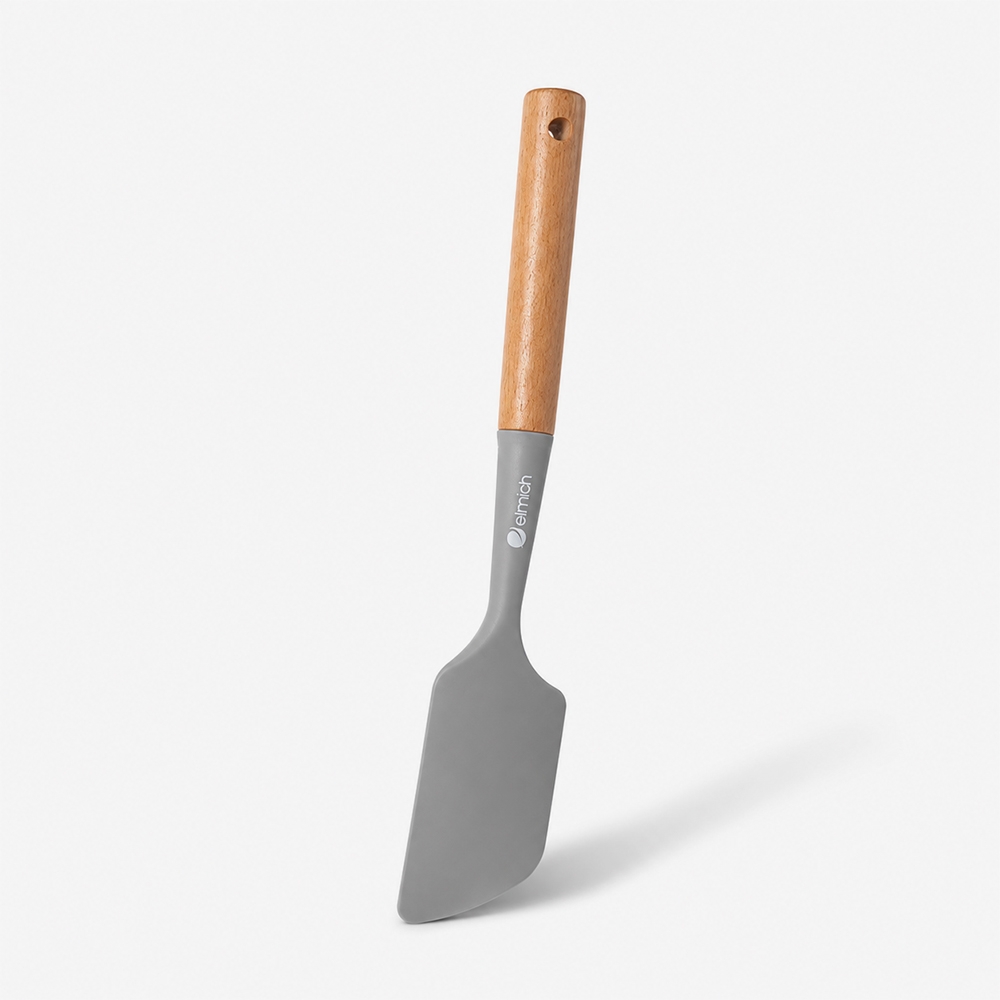 Xẻng lật silicone cán gỗ Elmich Daily
