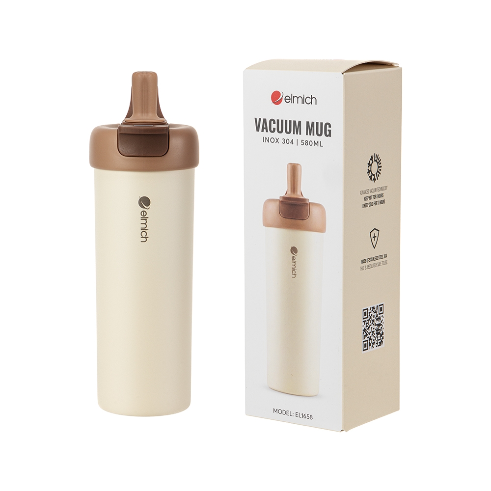 Cốc giữ nhiệt inox 304 Elmich EL1663 dung tích 700ml
